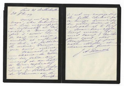 DAUDET, Julia (1844-1940), femme de lettres,...