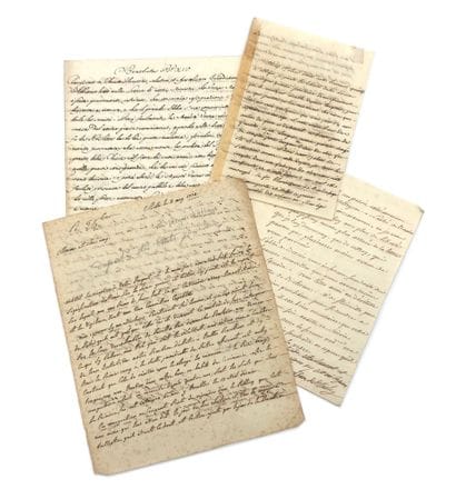 [ANCIEN RÉGIME].
About 15 documents.
Benedict...