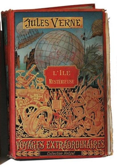 VERNE Jules
L'île mystérieuse. Hetzel Paris...