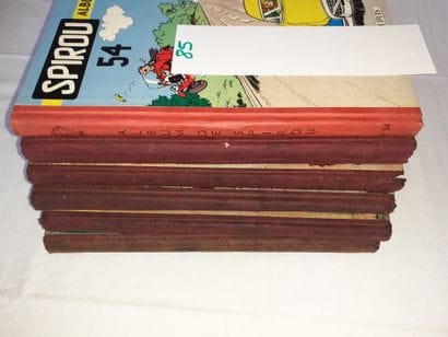 Spirou – Ensemble de 6 reliures : 28, 29,...