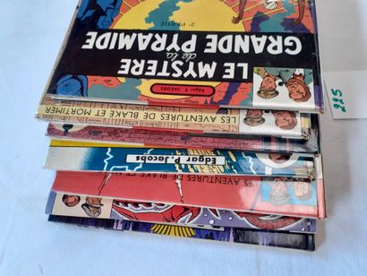 Blake et Mortimer – Ensemble de 7 albums :...