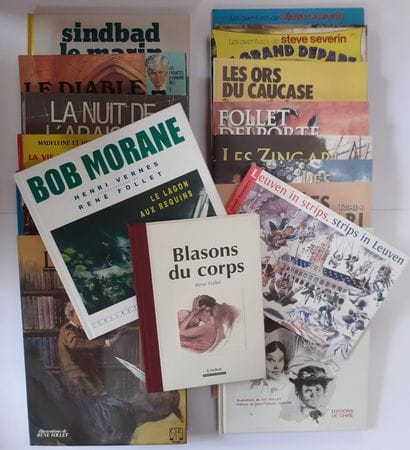 Follet, divers : Ensemble de 49 albums et...