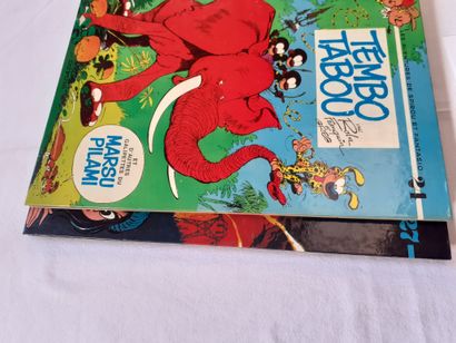 Spirou et Fantasio 24 et 27 : Editions originales...