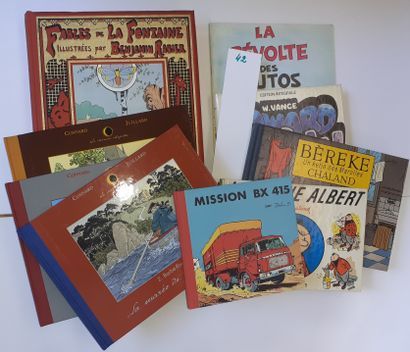 Jijé + divers : Ensemble de 26 albums. Très...