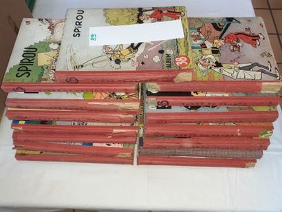Spirou – Ensemble de 15 reliures : 36, 37,...