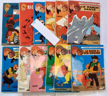 Ric Hochet/Chick Bill – Ensemble de 12 albums :...