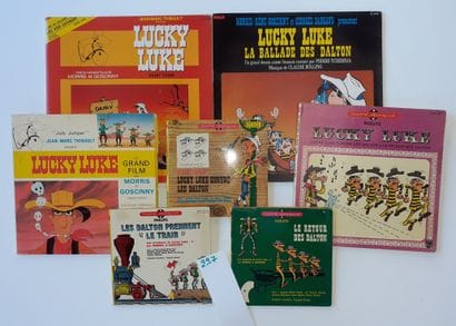 Lucky Luke – Ensemble de 7 disques : Le retour...