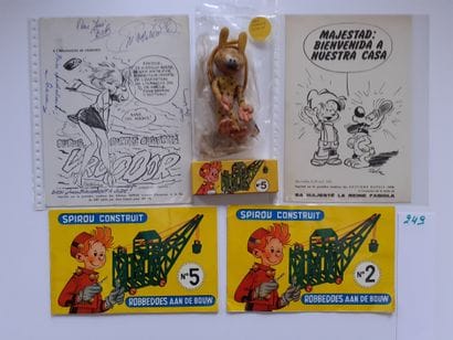 Spirou/Dupuis/Divers : Ensemble de 6 objets...