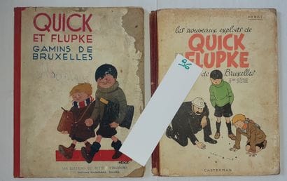 Quick et Flupke N&B – Ensemble de 2 albums :...