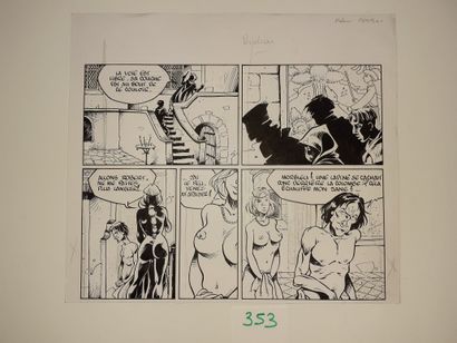 Stalner Jean Marc – Dessin original : Demi...