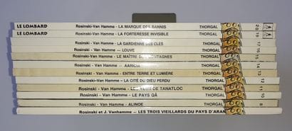 Thorgal – Ensemble de 12 albums : 3, 8 (bon...