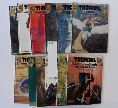 Thorgal – Ensemble de 12 albums : 3, 8 (bon...
