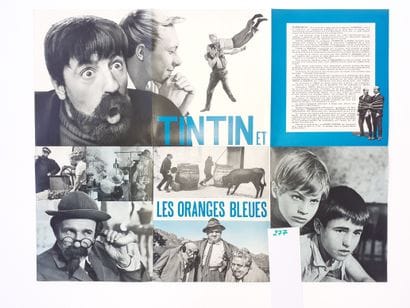 Tintin et les Oranges Bleues : Rare dossier...