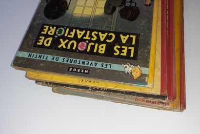 Tintin – Ensemble de 5 albums : Bijoux, Affaire,...
