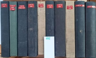 Tintin série belge complète : Fascicules...
