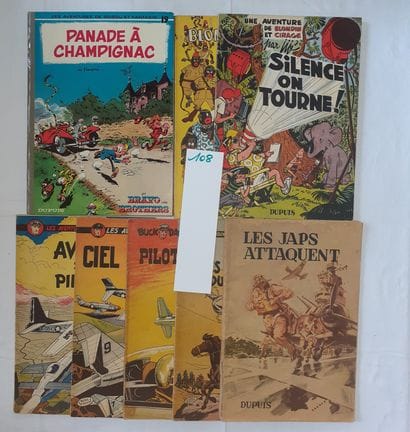 Buck Danny + Divers – Ensemble de 8 albums :...