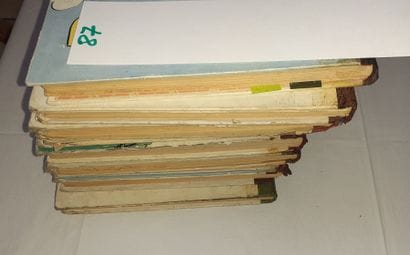 Spirou – Ensemble de 9 reliures : 22, 23,...
