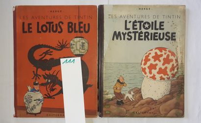 Tintin – Ensemble de 2 albums : L’étoile...