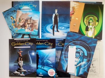 Golden City – Ensemble de 6 albums : Coffret...