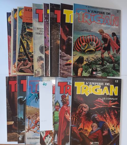 Trigan : Ensemble de 16 albums. Très bon...