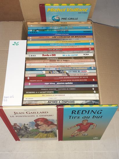 Albums de la poste : Ensemble de 32 albums...