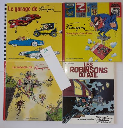 Franquin, divers : Ensemble de 27 albums...