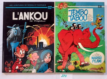 Spirou et Fantasio 24 et 27 : Editions originales...