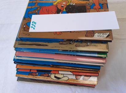 Ric Hochet/Chick Bill – Ensemble de 12 albums :...