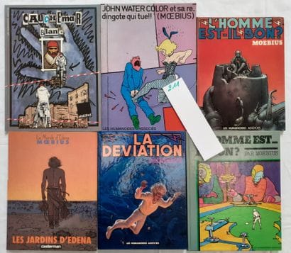 Moebius – Ensemble de 6 albums : L’homme...