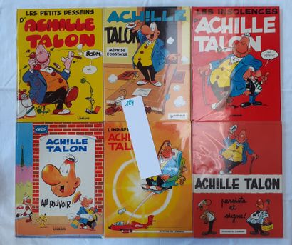 Achille Talon – Ensemble de 6 albums : N°3,...