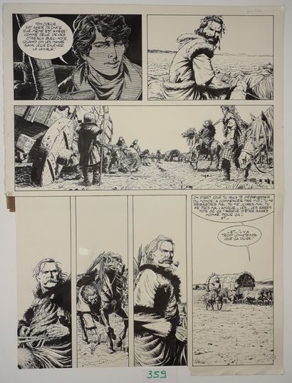 Auclair – Dessin original : Planche originale...
