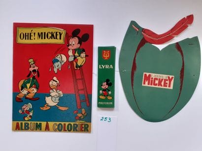 Mickey – Ensemble de 3 gadgets : livre à...