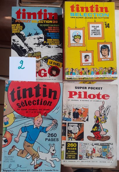 Tintin + Pilote : Tintin sélection 1 à 38...