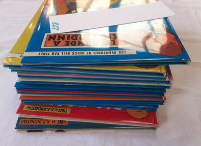 Ric Hochet/Chick Bill – Ensemble de 12 albums :...