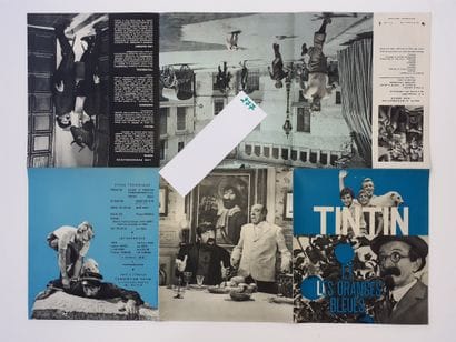 Tintin et les Oranges Bleues : Rare dossier...