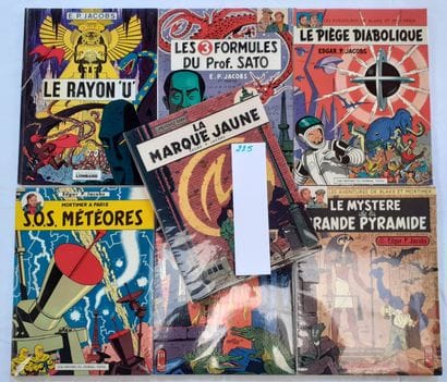 Blake et Mortimer – Ensemble de 7 albums :...