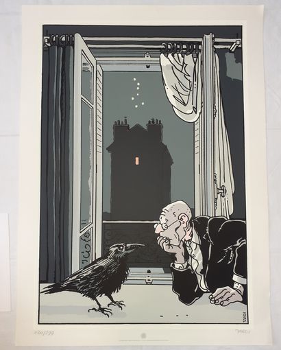 Tardi sérigraphie/offset : Tirage numéroté...