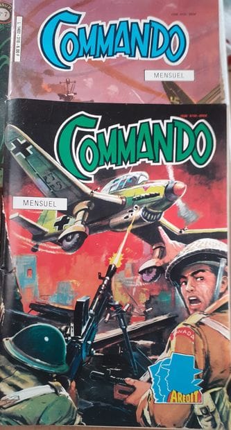 Commando : Ensemble de 329 fascicules. Les...
