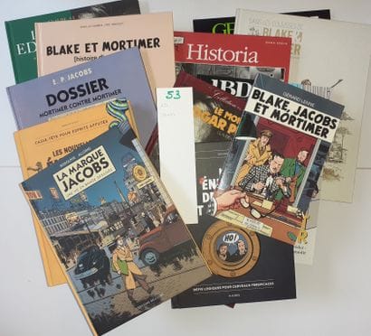 Jacobs divers : Ensemble de 53 albums de...