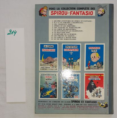 Spirou et Fantasio 12 : Edition originale...