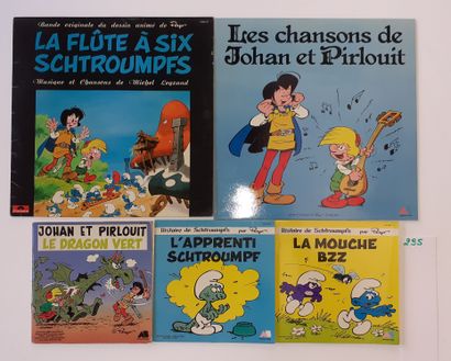 Peyo – Ensemble de 5 disques : L’apprenti...