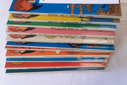 Ric Hochet/Chick Bill – Ensemble de 12 albums :...