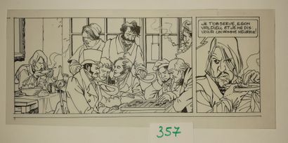 Yslaire – Dessin original : Strip issu de...