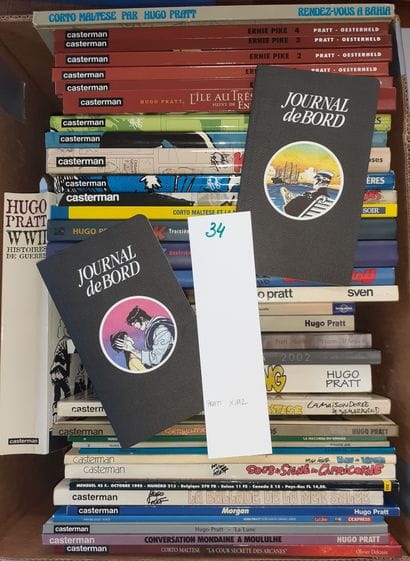 Pratt, divers : Ensemble de 112 albums et...