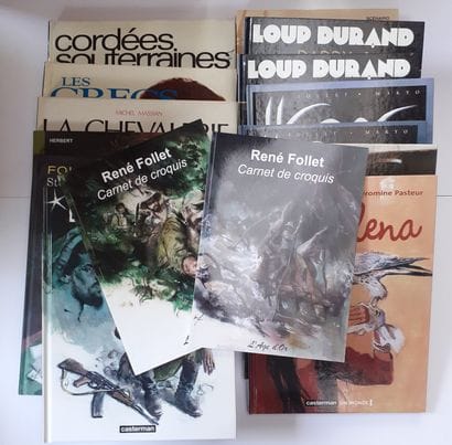 Follet, divers : Ensemble de 49 albums et...