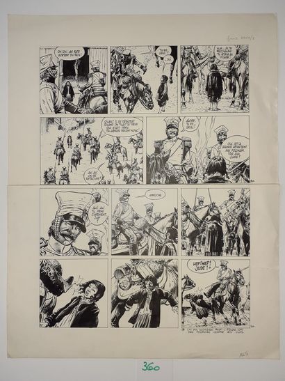 Franz – Dessin original : Planche originale...