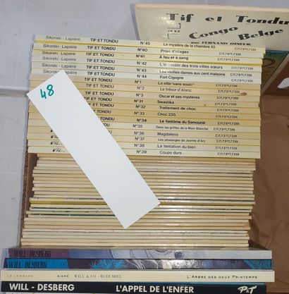 Will divers : Ensemble de 52 albums dont...