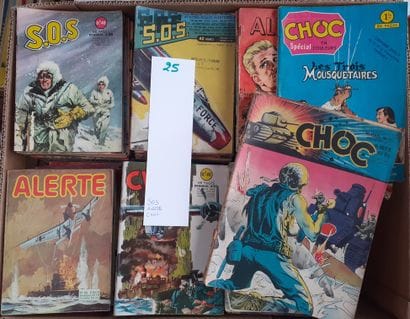 Choc + SOS + Alerte : Choc (100), SOS (155),...