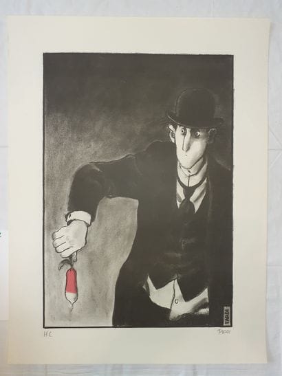 Tardi sérigraphie/offset : Tirage numéroté...
