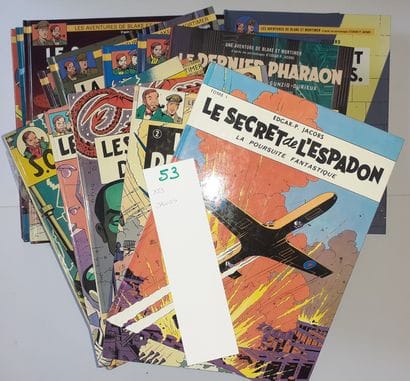Jacobs divers : Ensemble de 53 albums de...